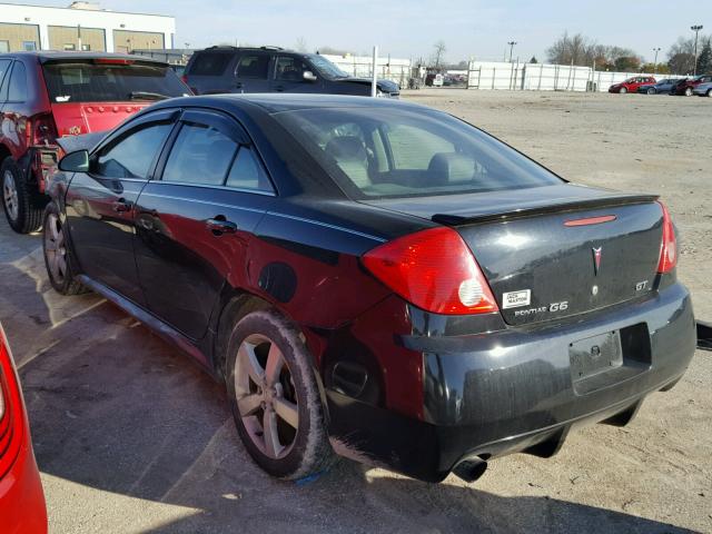 1G2ZH57N584170586 - 2008 PONTIAC G6 GT BLACK photo 3