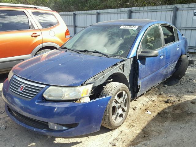 1G8AL52F55Z147728 - 2005 SATURN ION LEVEL BLUE photo 2