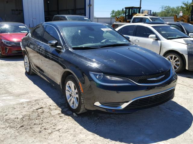 1C3CCCAB7FN547868 - 2015 CHRYSLER 200 LIMITE BLACK photo 1