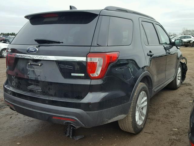 1FM5K7BH5GGC08688 - 2016 FORD EXPLORER BLACK photo 4