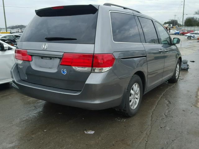 5FNRL38649B401932 - 2009 HONDA ODYSSEY EX CHARCOAL photo 4