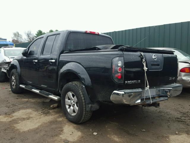 1N6AD07W89C426711 - 2009 NISSAN FRONTIER C BLACK photo 3