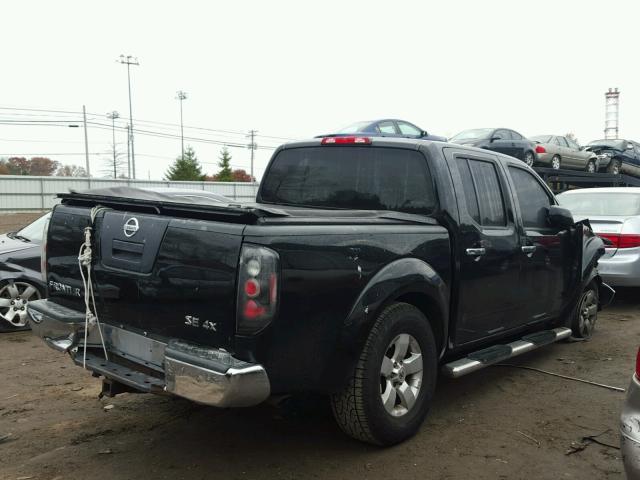 1N6AD07W89C426711 - 2009 NISSAN FRONTIER C BLACK photo 4