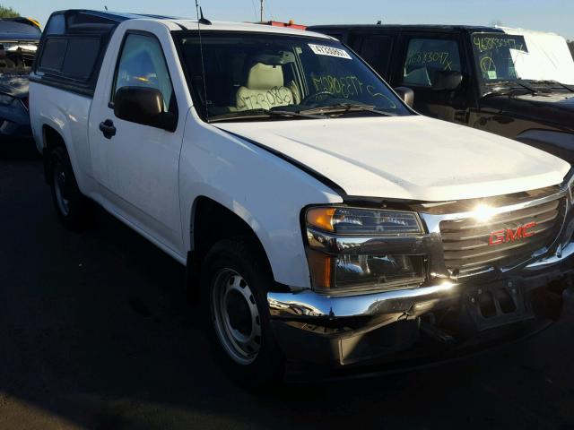 1GTC5LF99B8137111 - 2011 GMC CANYON WHITE photo 1