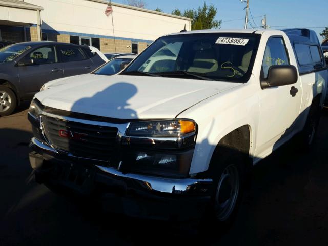 1GTC5LF99B8137111 - 2011 GMC CANYON WHITE photo 2