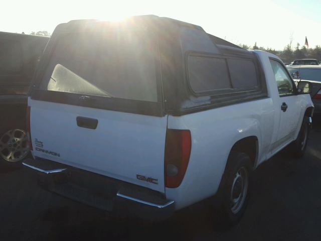 1GTC5LF99B8137111 - 2011 GMC CANYON WHITE photo 4