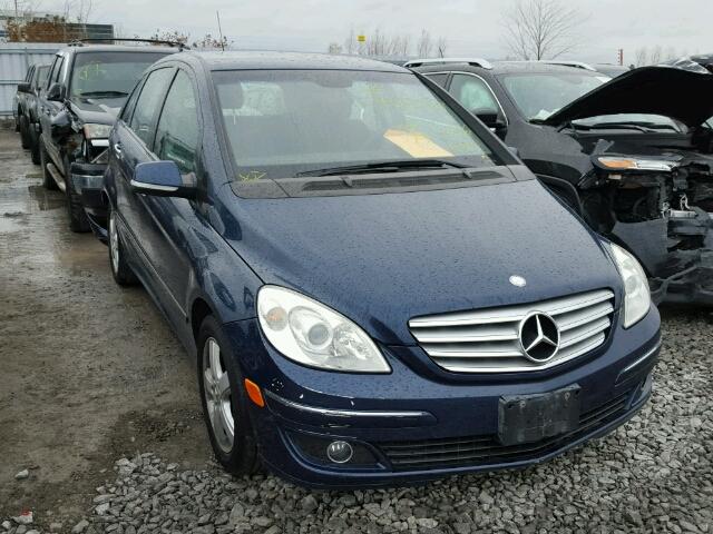 WDDFH33X26J066765 - 2006 MERCEDES-BENZ B200 BLUE photo 1