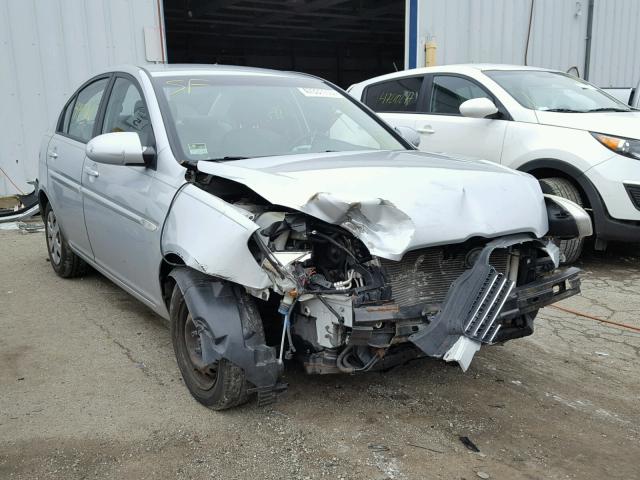 KMHCN46C57U145606 - 2007 HYUNDAI ACCENT GLS SILVER photo 1