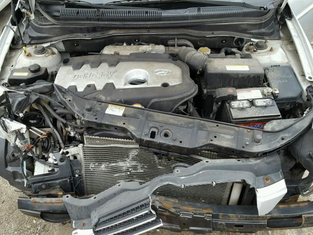 KMHCN46C57U145606 - 2007 HYUNDAI ACCENT GLS SILVER photo 7