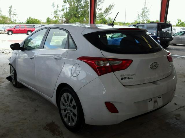 KMHD35LH5GU285834 - 2016 HYUNDAI ELANTRA GT WHITE photo 3