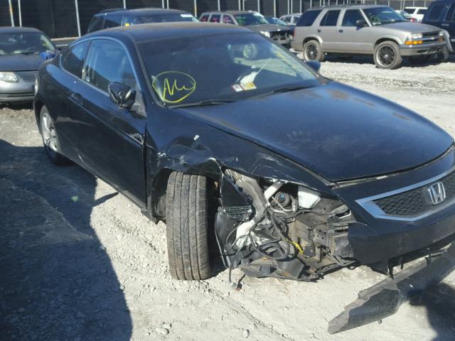 1HGCS12809A000976 - 2009 HONDA ACCORD EXL BLACK photo 1