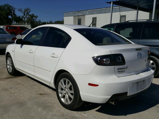 JM1BK12F981778894 - 2008 MAZDA 3 I WHITE photo 3