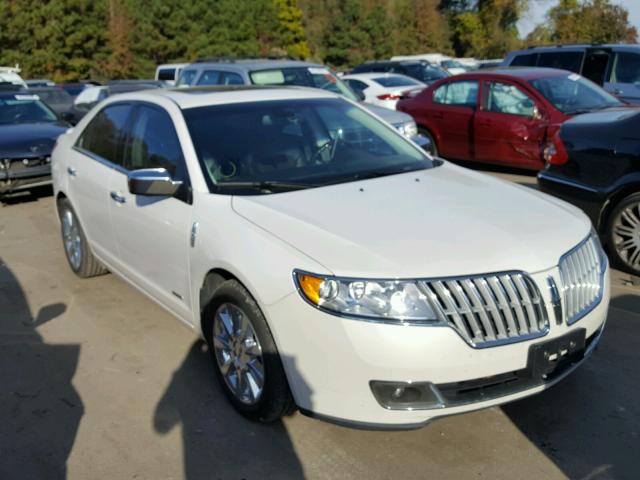 3LNDL2L38BR763599 - 2011 LINCOLN MKZ HYBRID WHITE photo 1