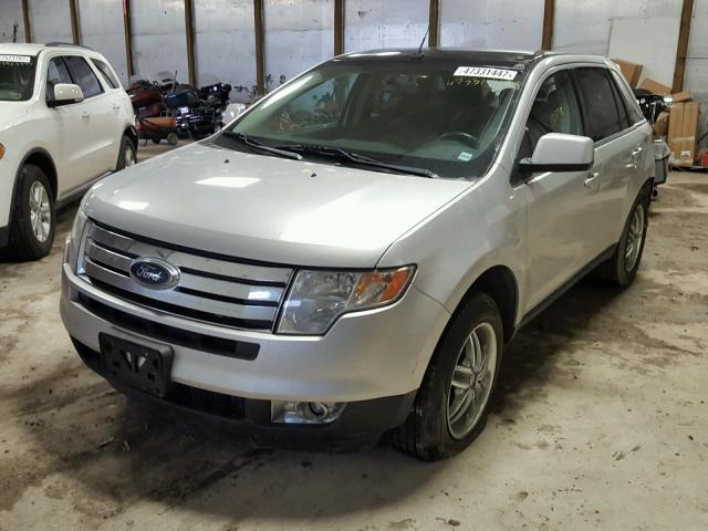 2FMDK49C89BA56579 - 2009 FORD EDGE LIMIT SILVER photo 2