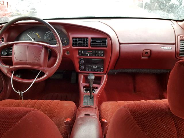 2G4WB52K7T1475178 - 1996 BUICK REGAL CUST BURGUNDY photo 9