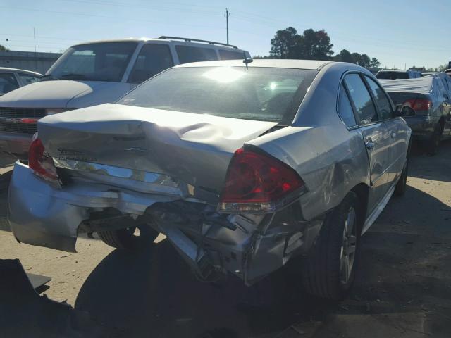 2G1WG5EK4B1305255 - 2011 CHEVROLET IMPALA LT SILVER photo 4