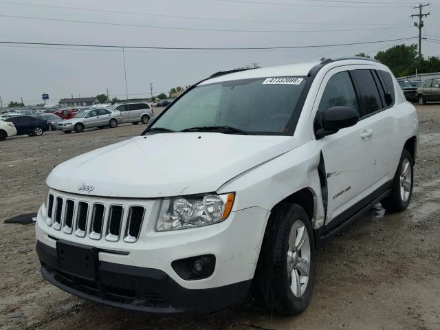 1C4NJDBB1CD523016 - 2012 JEEP COMPASS SP 白色 照片 2