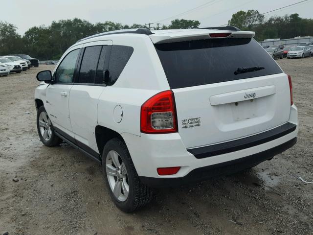 1C4NJDBB1CD523016 - 2012 JEEP COMPASS SP 白色 照片 3