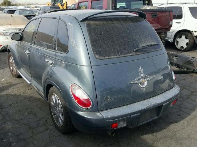 3A8FY68806T202955 - 2006 CHRYSLER PT CRUISER GREEN photo 3