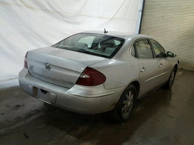 2G4WC582171121621 - 2007 BUICK LACROSSE C SILVER photo 4