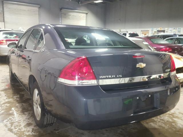 2G1WB58K881285398 - 2008 CHEVROLET IMPALA LS CHARCOAL photo 3