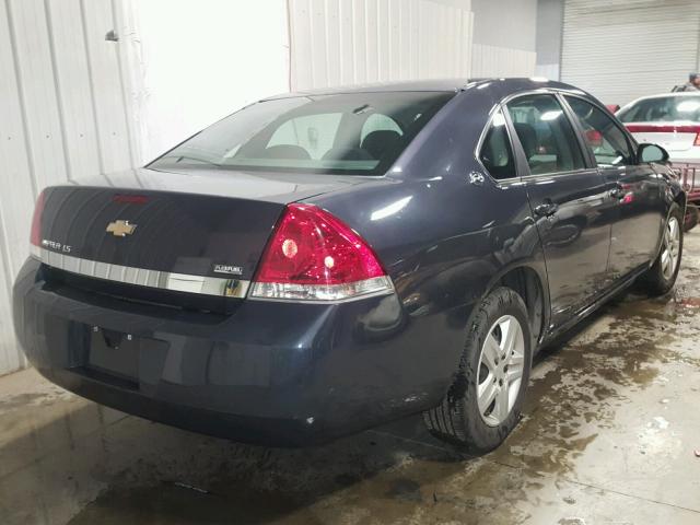 2G1WB58K881285398 - 2008 CHEVROLET IMPALA LS CHARCOAL photo 4