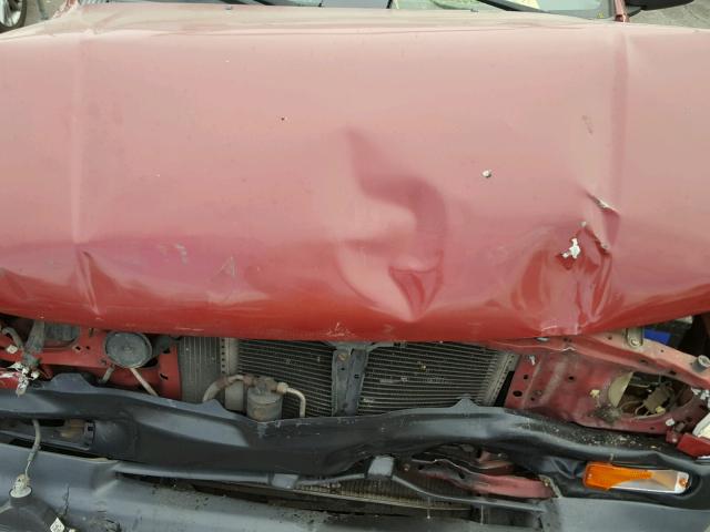 4TAUN41BXSZ014959 - 1995 TOYOTA TACOMA RED photo 7