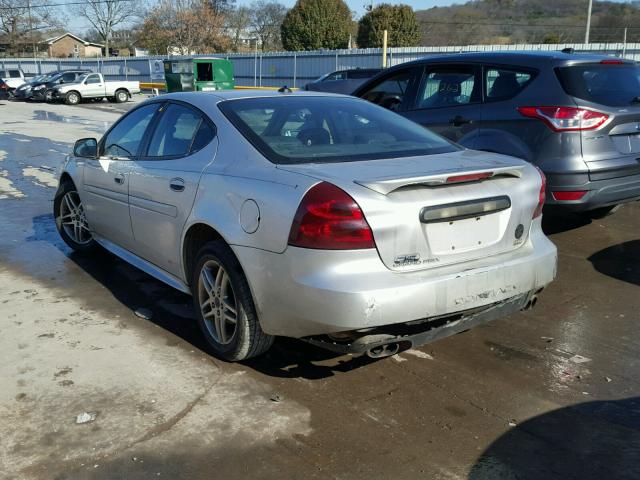 2G2WR544051198430 - 2005 PONTIAC GRAND PRIX SILVER photo 3