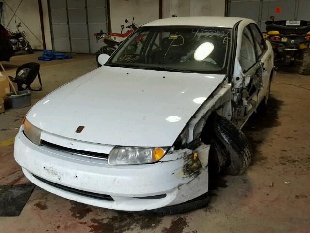 1G8JU52FXYY693562 - 2000 SATURN LS1 WHITE photo 2