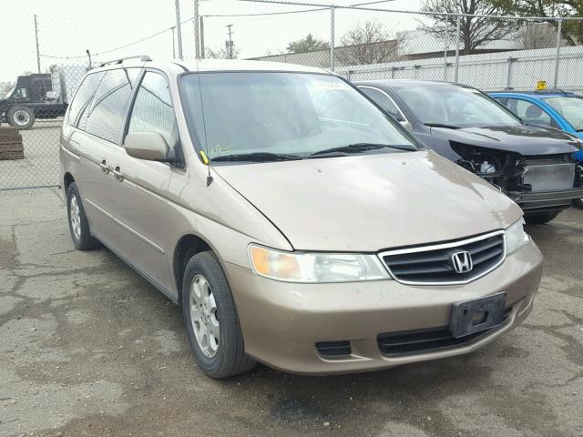 5FNRL188X4B119101 - 2004 HONDA ODYSSEY EX GOLD photo 1