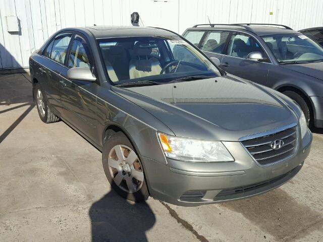 5NPET46C69H572342 - 2009 HYUNDAI SONATA GLS GREEN photo 1