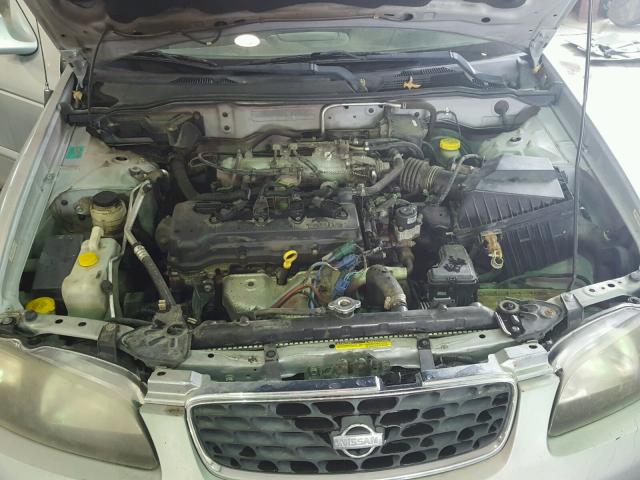 3N1CB51DX2L682528 - 2002 NISSAN SENTRA XE SILVER photo 7