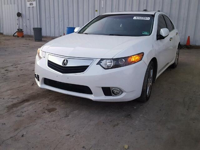 JH4CU2F69CC002534 - 2012 ACURA TSX TECH WHITE photo 2