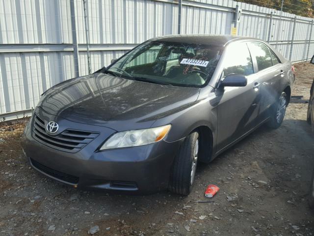 4T1BE46K19U909702 - 2009 TOYOTA CAMRY BASE CHARCOAL photo 2