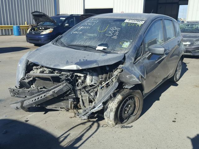 3N1CE2CP7FL382531 - 2015 NISSAN VERSA NOTE GRAY photo 2