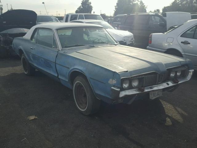 0000008F91C580032 - 1968 MERCURY COUGAR BLUE photo 1