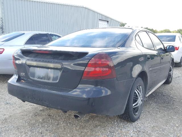 2G2WP552861234661 - 2006 PONTIAC GRAND PRIX BLACK photo 4