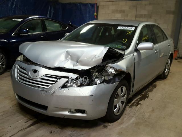 4T1BE46K17U092082 - 2007 TOYOTA CAMRY NEW SILVER photo 2