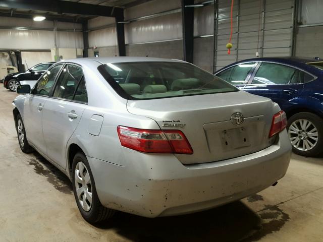 4T1BE46K17U092082 - 2007 TOYOTA CAMRY NEW SILVER photo 3