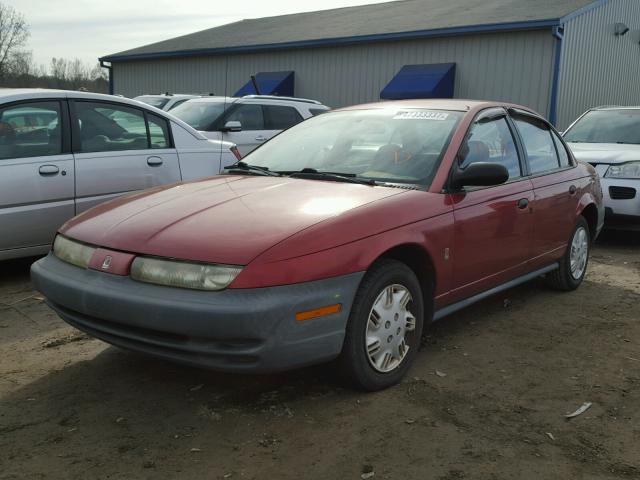 1G8ZG5287WZ157557 - 1998 SATURN SL1 BURGUNDY photo 2