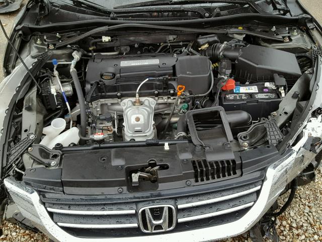 1HGCR2F8XEA144993 - 2014 HONDA ACCORD EXL GRAY photo 7