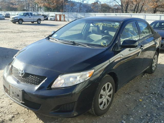 JTDBL40E699066046 - 2009 TOYOTA COROLLA BA BLACK photo 2