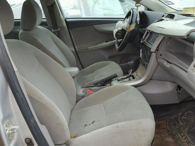 5YFBU4EE2DP179470 - 2013 TOYOTA COROLLA BA SILVER photo 5