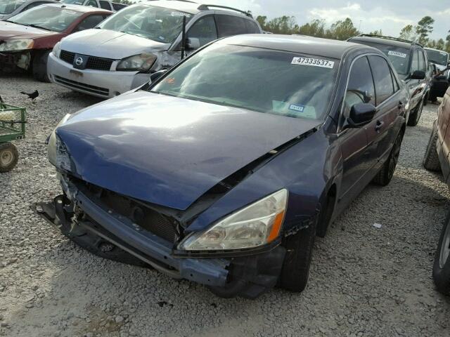 1HGCM56457A224203 - 2007 HONDA ACCORD LX BLUE photo 2