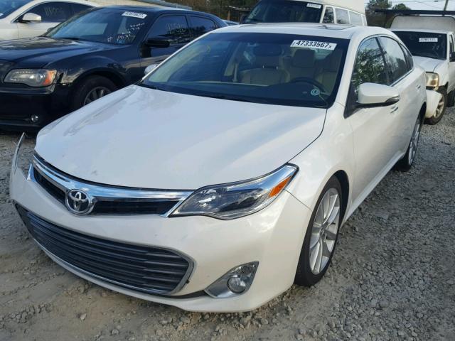 4T1BK1EB8EU118425 - 2014 TOYOTA AVALON BAS WHITE photo 2