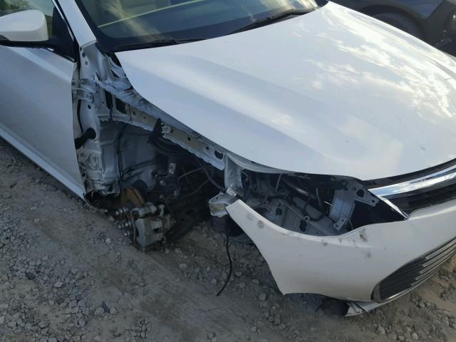 4T1BK1EB8EU118425 - 2014 TOYOTA AVALON BAS 白色 照片 9
