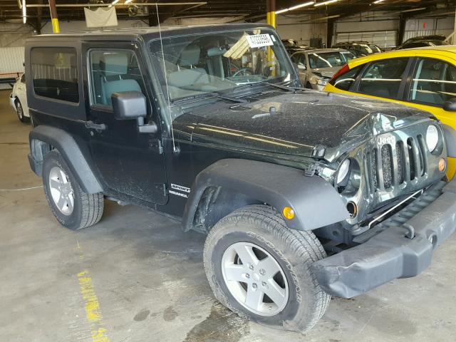 1J4AA2D15AL130981 - 2010 JEEP WRANGLER S GREEN photo 1