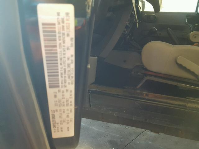 1J4AA2D15AL130981 - 2010 JEEP WRANGLER S GREEN photo 10