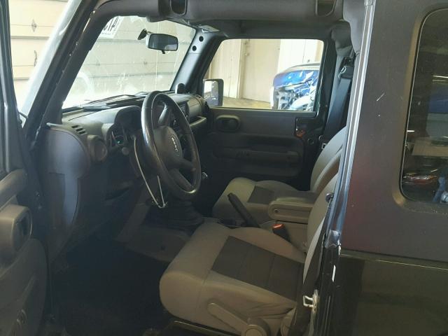 1J4AA2D15AL130981 - 2010 JEEP WRANGLER S GREEN photo 5