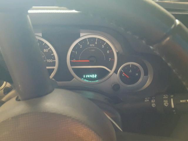 1J4AA2D15AL130981 - 2010 JEEP WRANGLER S GREEN photo 8